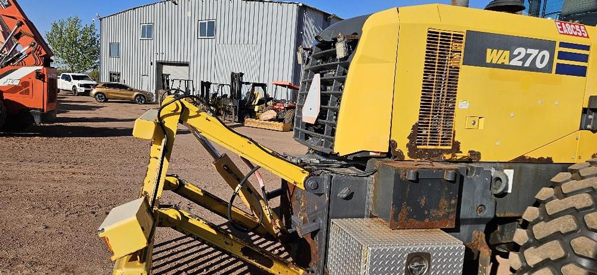 Used 2014 Komatsu WA270-7 Loader | HVAC, Stereo, Ride Control