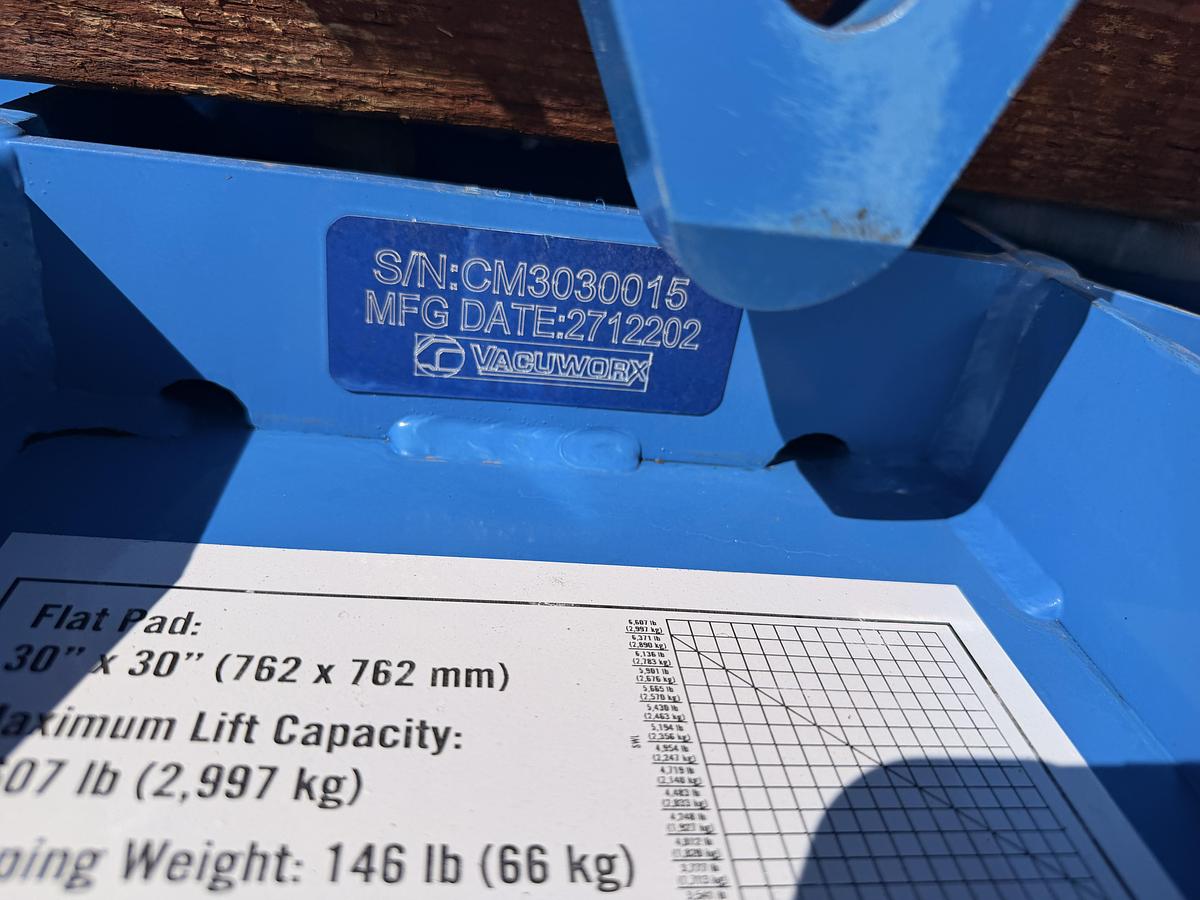 Used Vacuworx Vacuum Pads