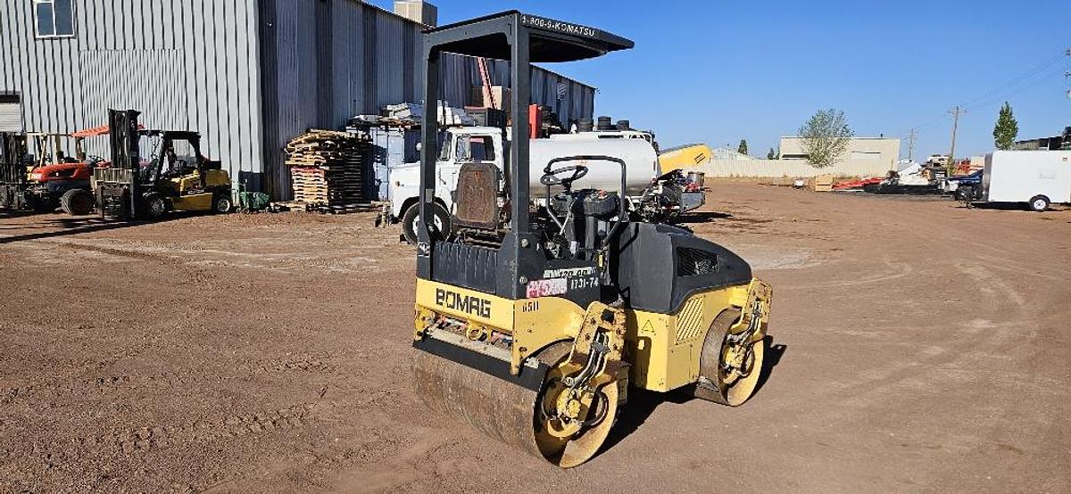 Used Bomag Vibratory Roller Compactor