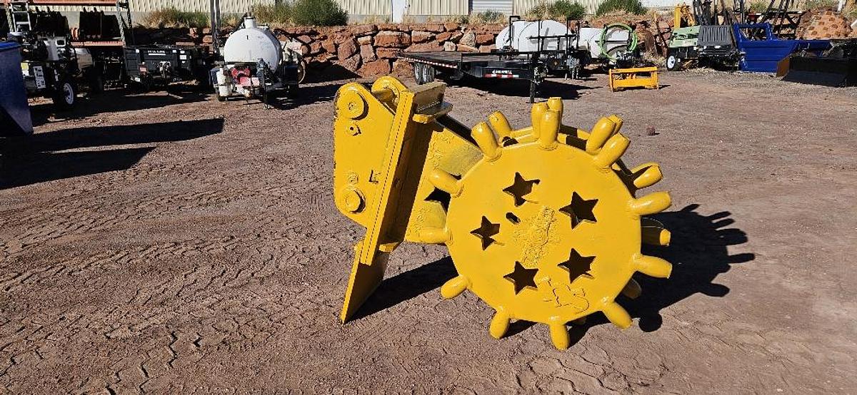 Used 24" Excavator Compaction Wheel
