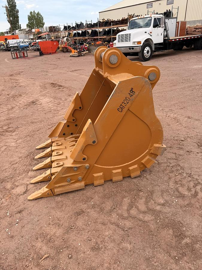 48" Excavator Skeleton Bucket With Teeth