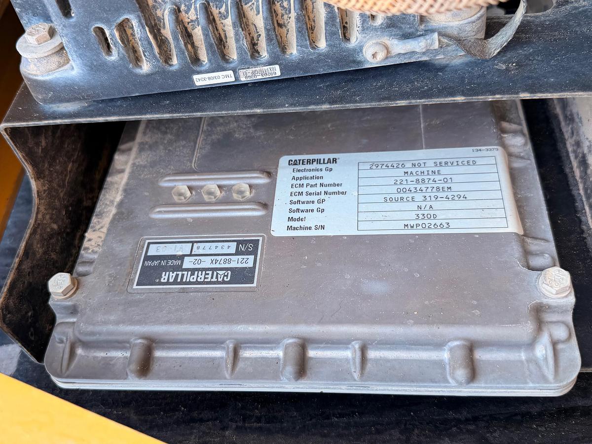 Used 2009 CAT 330D Excavator 