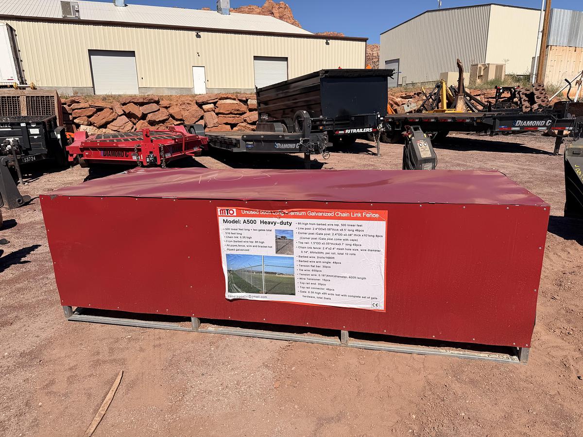 Used 500ft Chain Link Fence