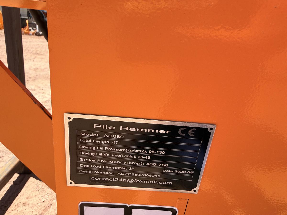 Skid Steer Post Driver
