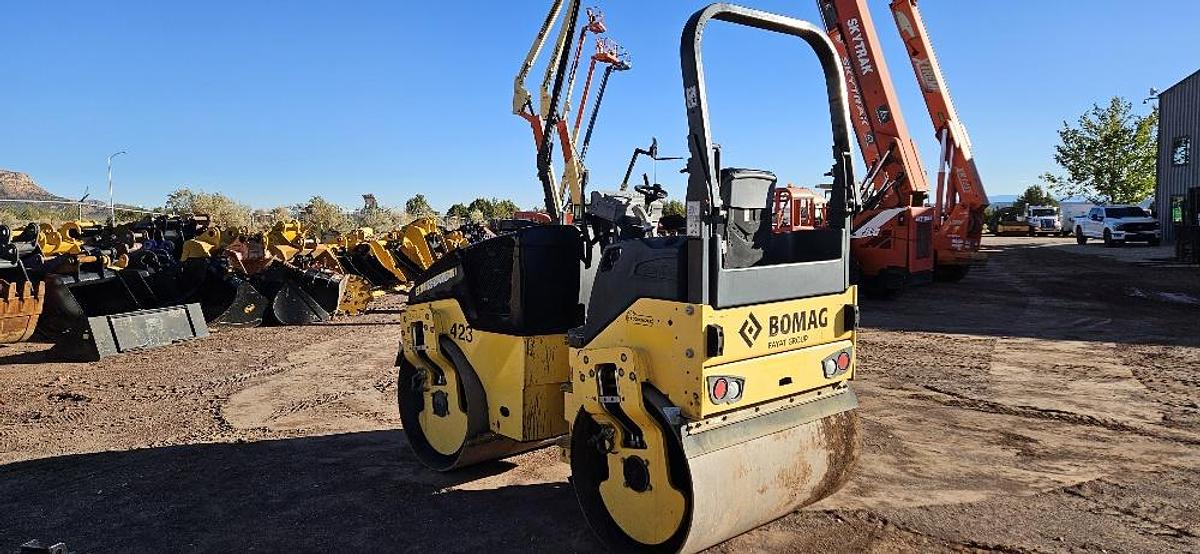 Used 2013 Bomag BW138 Dubble Drum Roller Compactor