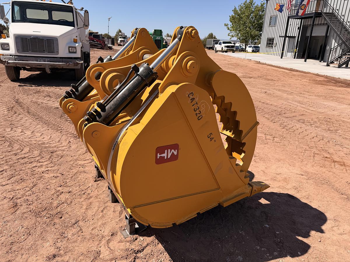 54" Excavator Hydraulic Grapple Bucket
