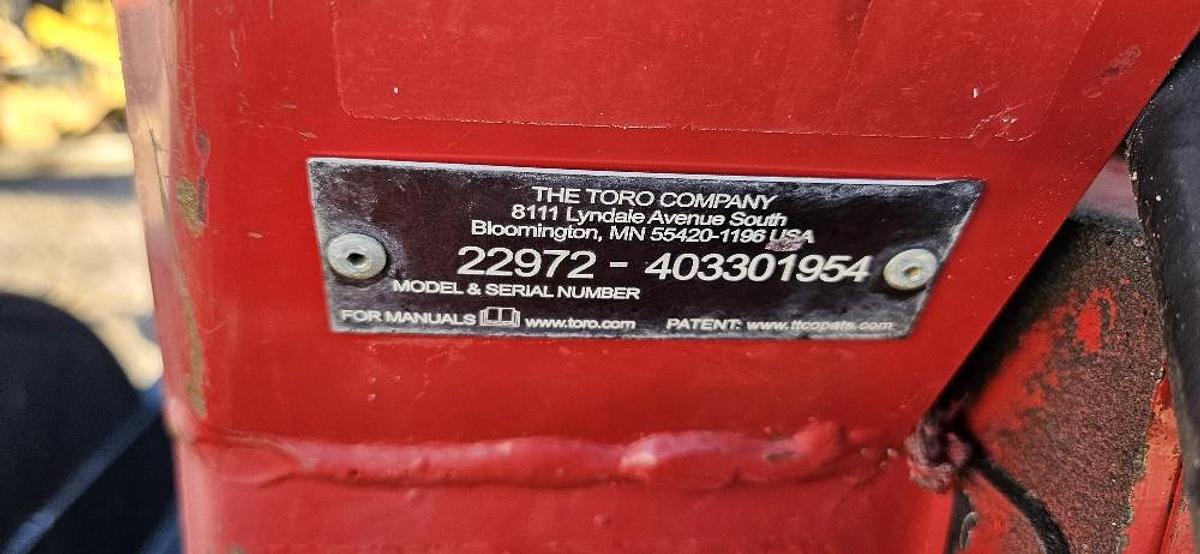 Used 2018 Toro TRX16 Walk Behind Trencher