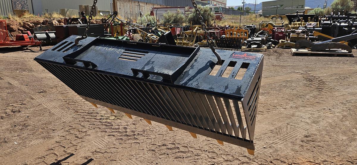 84" Skid Steer Skeleton Bucket