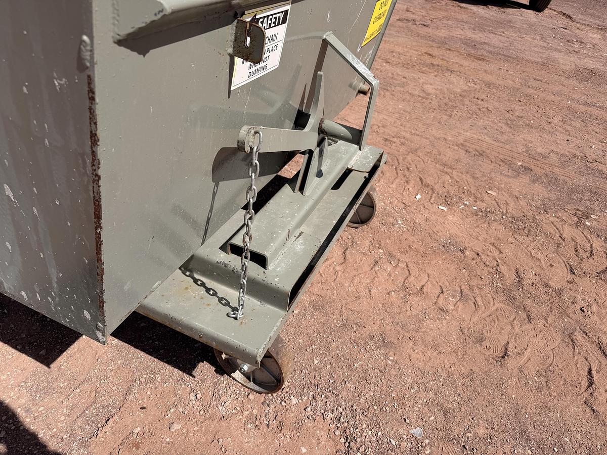 Used Forklift Dump Bin