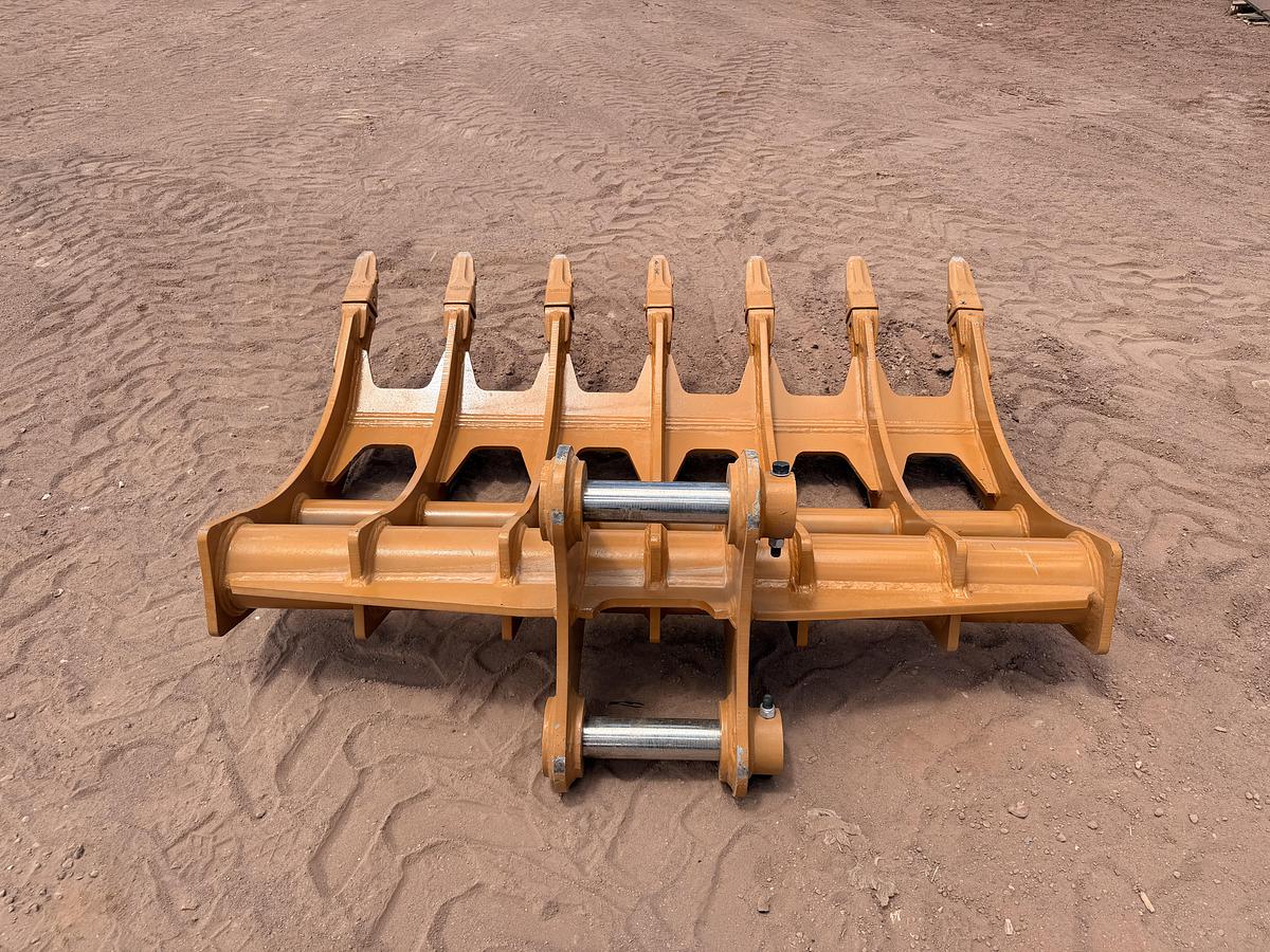 60" Excavator Rake