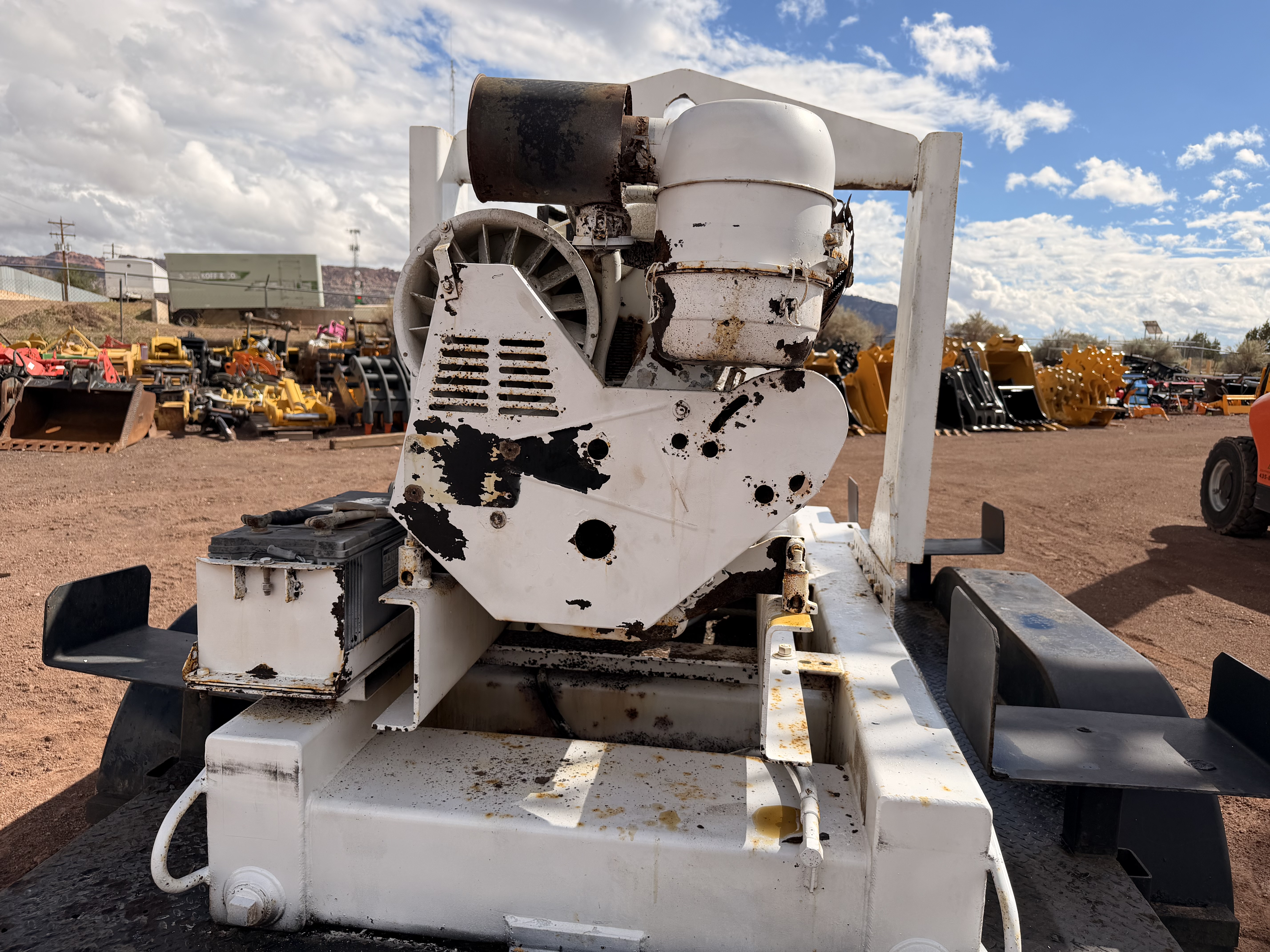 Used 2007 Gorman Rupp Pump Trailer