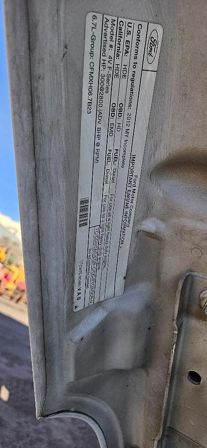 Used 2012 Ford F550 Utility Truck