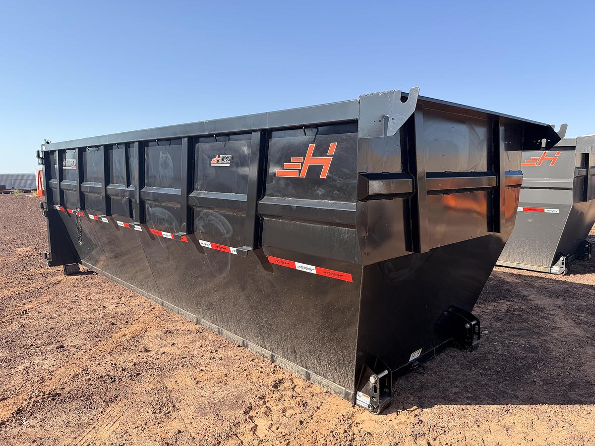 Roll-Off Dumpster-Black