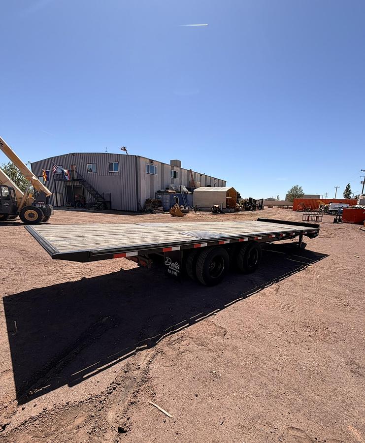 Used Delta Tilt Deck Equipment Trailer