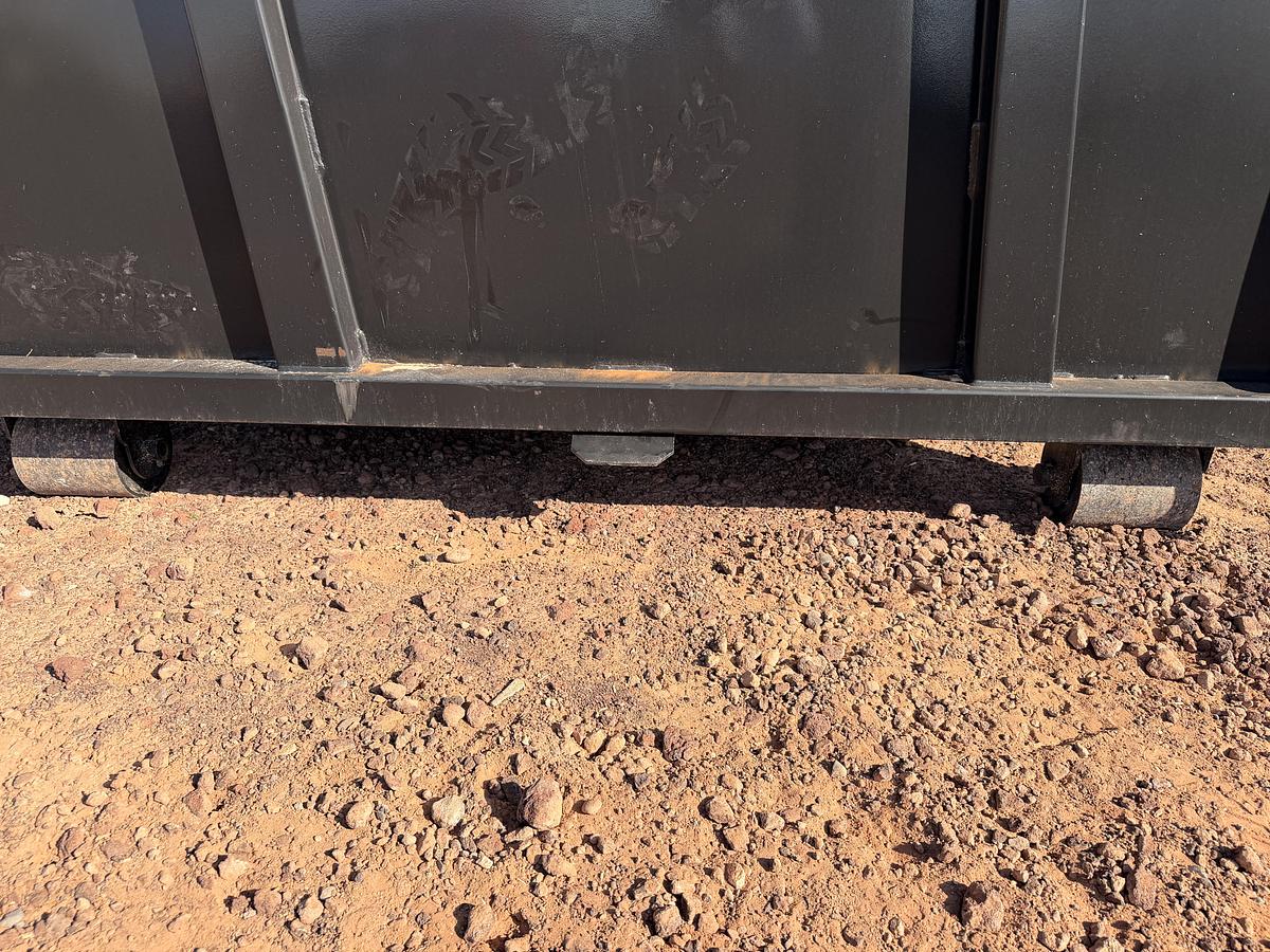 Roll-Off Dumpster-Black