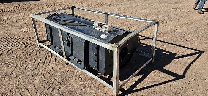 Used Skid Steer Vibratory Roller Compactor