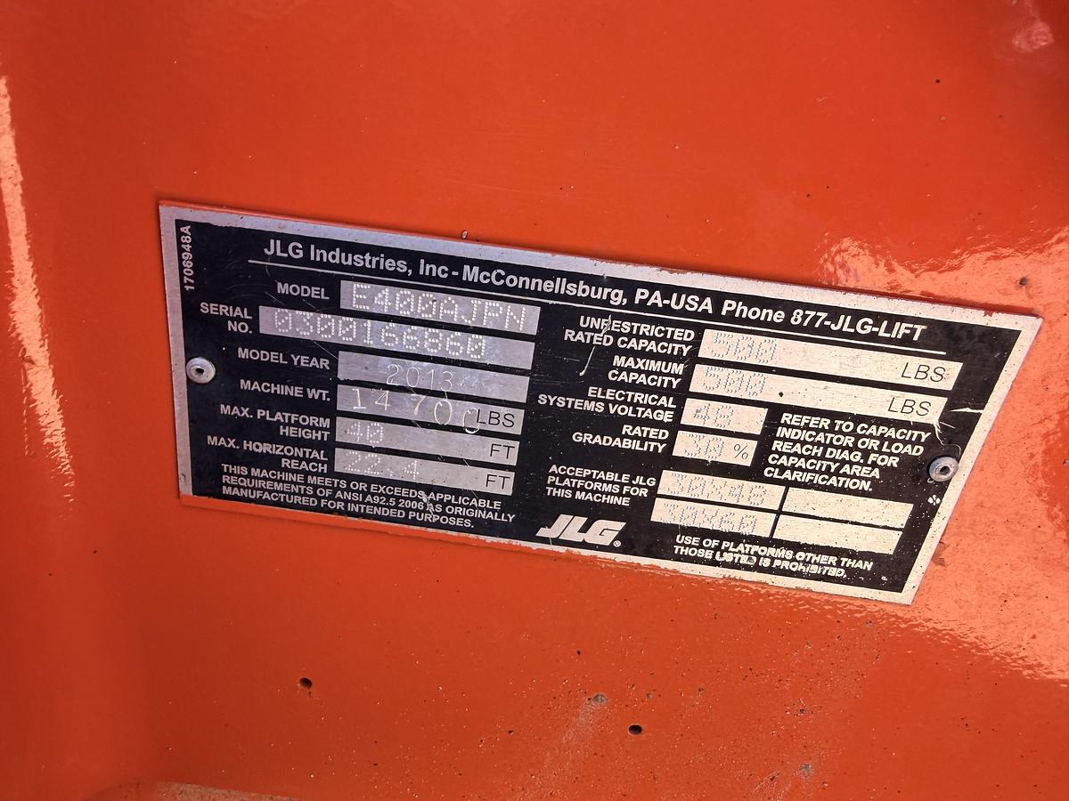 Used 2013 JLG Electric Articulating Boom Lift