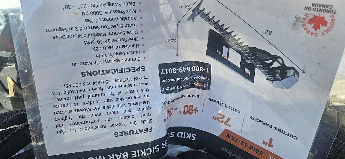 Skid Steer Sickle Bar