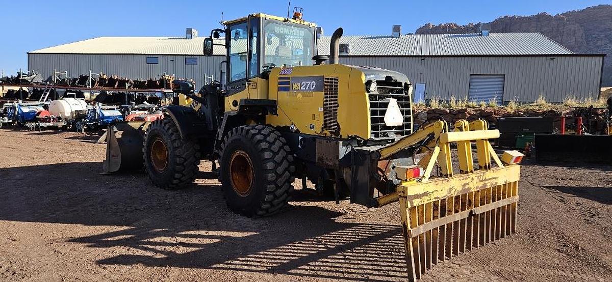 Used 2014 Komatsu WA270-7 Loader | HVAC, Stereo, Ride Control
