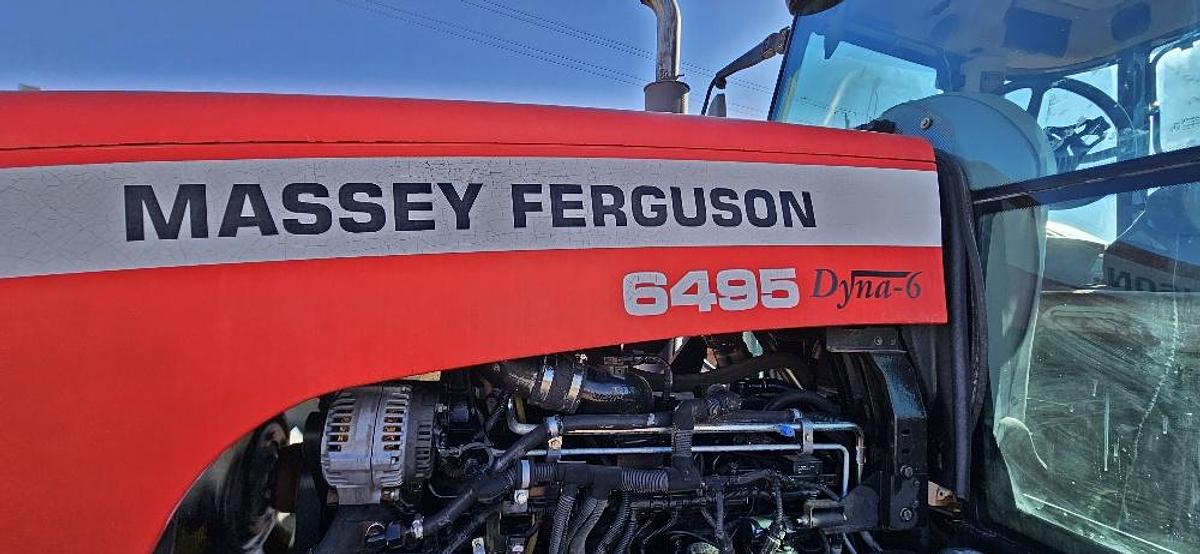 Used 2008 Massey Ferguson 6495 Tractor