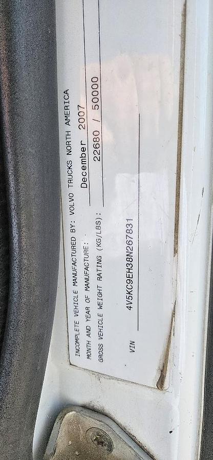 Used 2008 Volvo Dump Truck