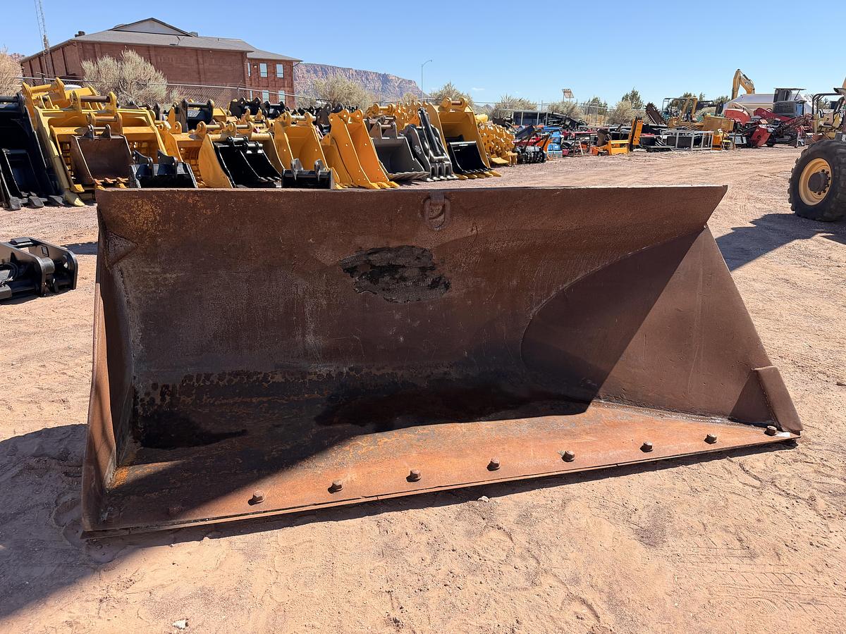 Used 10ft Loader Side Dump Bucket