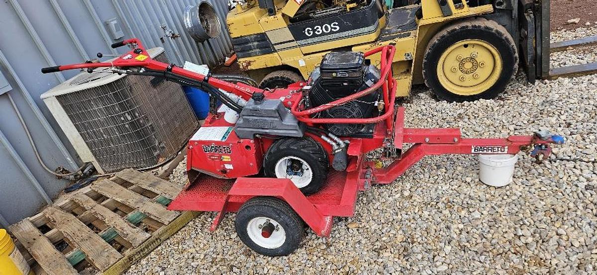 Used Barreto Tiller with Trailer