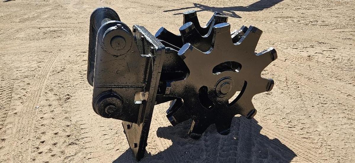 Used 24" Excavator Compaction Wheel