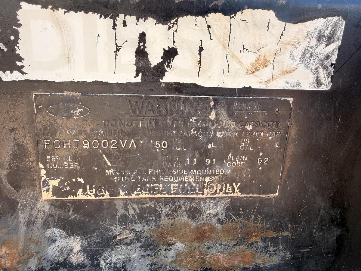 Used 1992 Ford Vacuum Truck