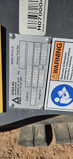 Used Cat Loader Hydraulic Quick Coupler