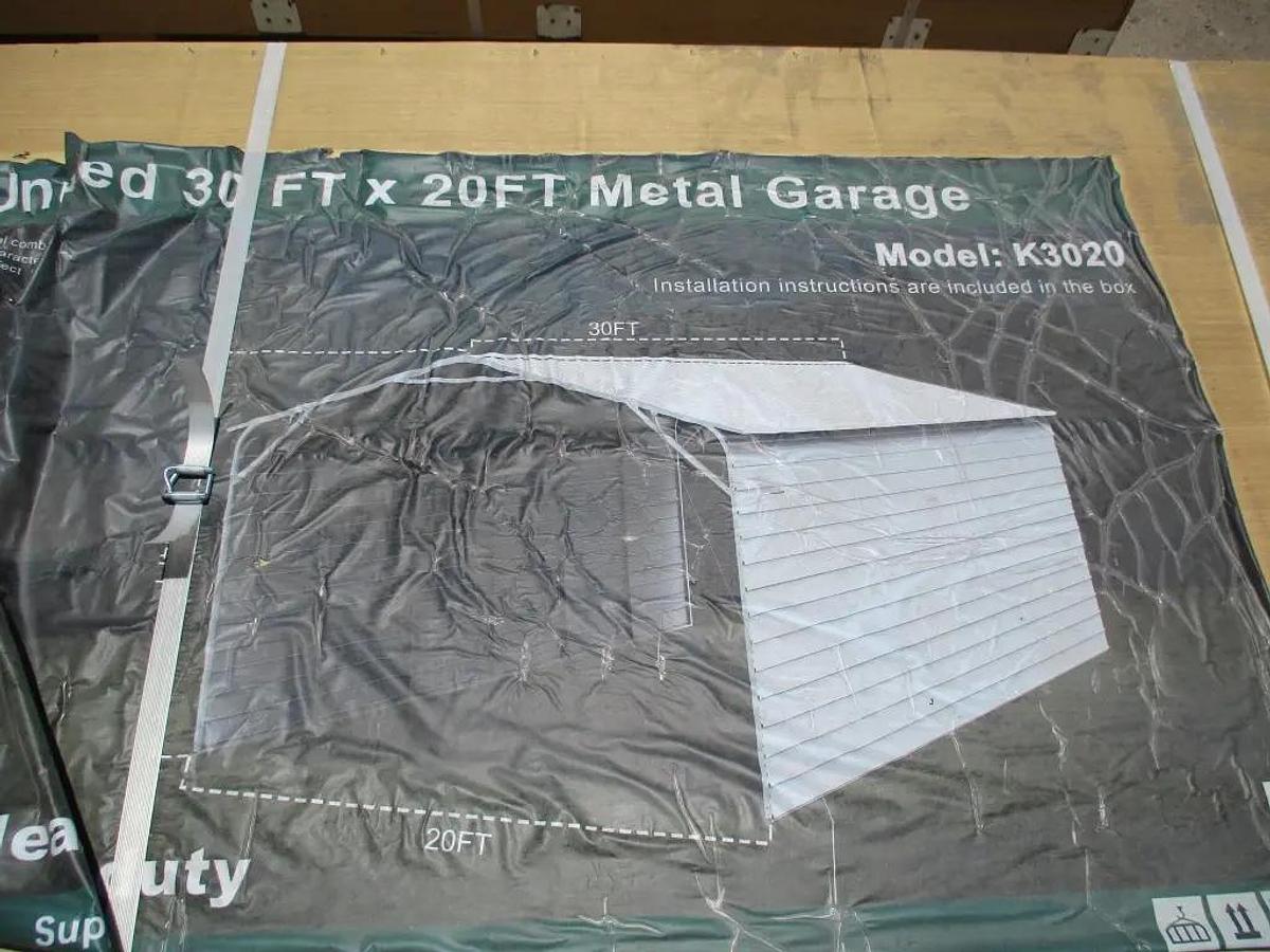 20' x 30' Metal Garage