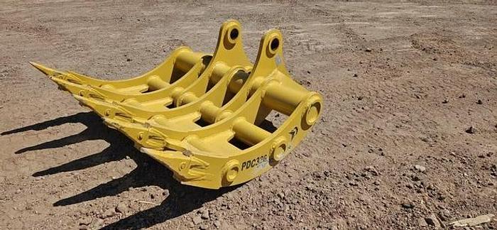 65" Excavator Rake