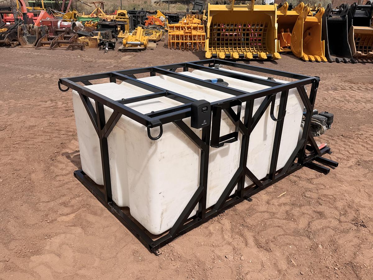 Used Water Tank Skid With Pump