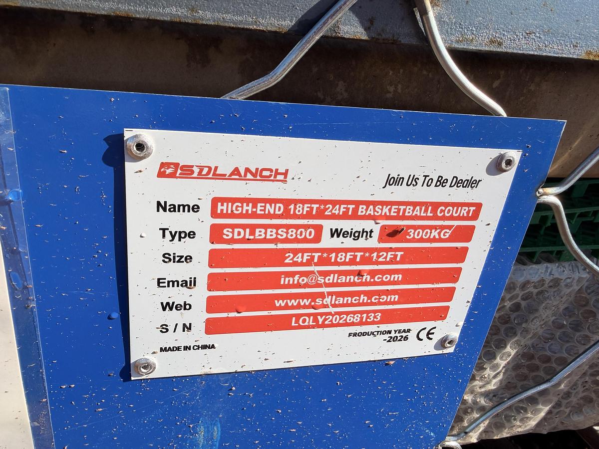 Used 18'x24' Basketball Court