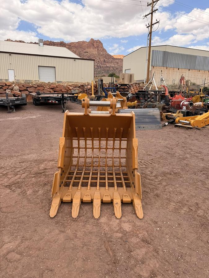 48" Excavator Skeleton Bucket With Teeth