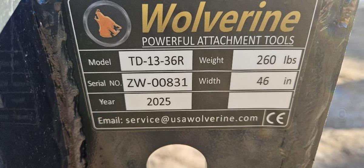 Skid Steer Tree Bucket