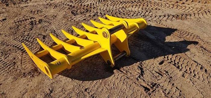 Excavator Rake