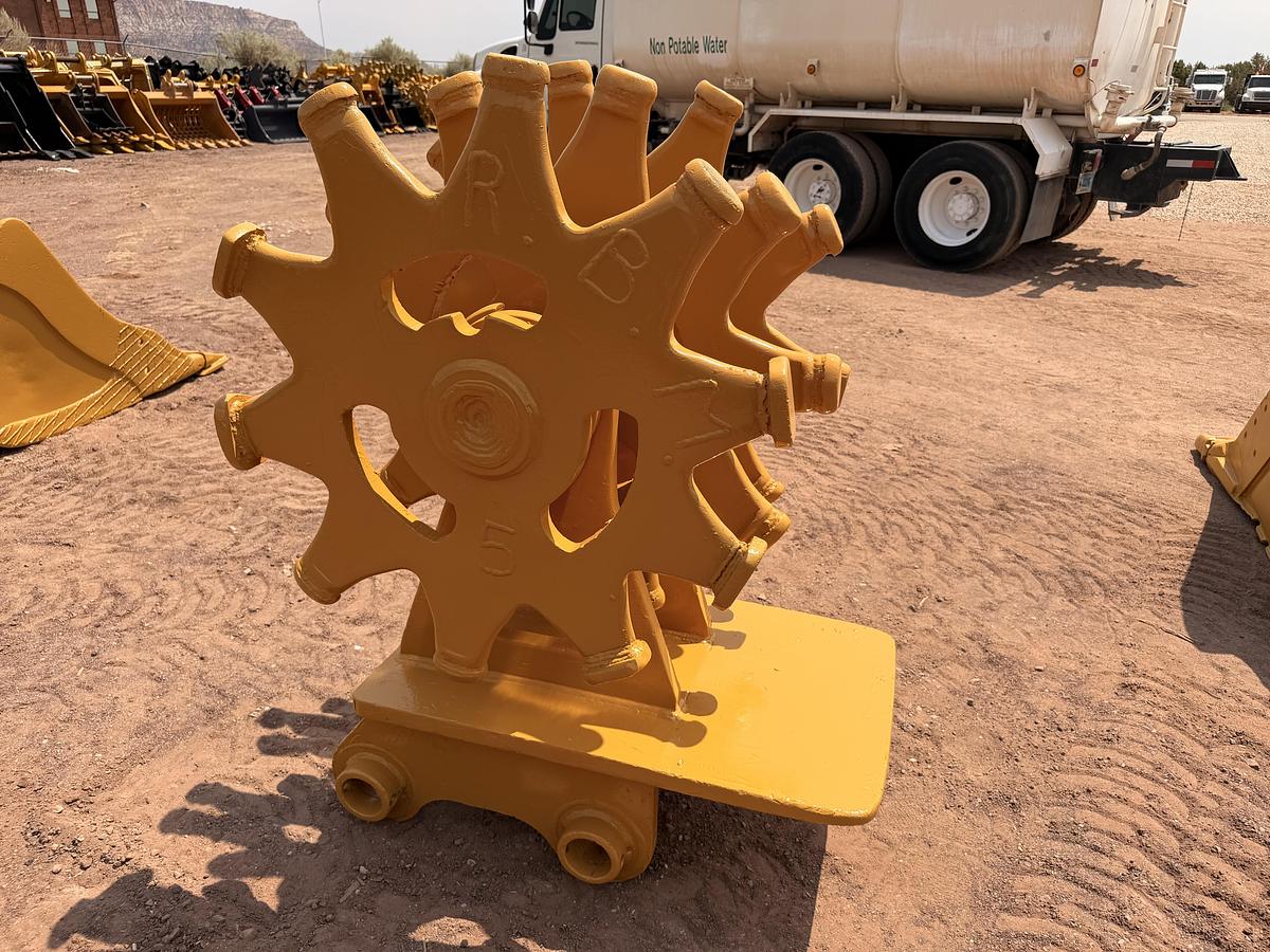 Used 24" Excavator Compaction Wheel