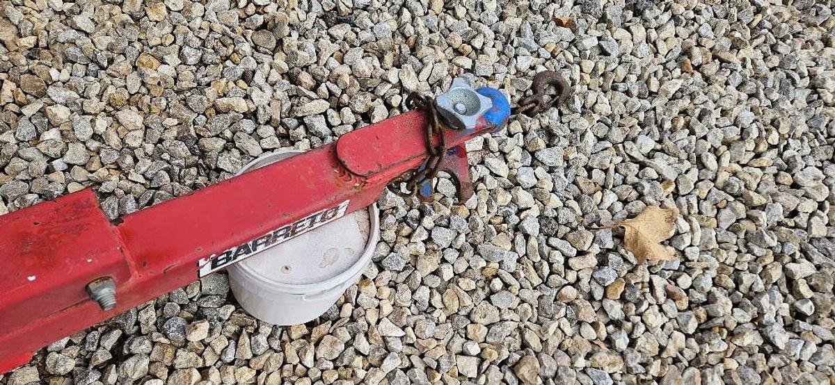 Used Barreto Tiller with Trailer