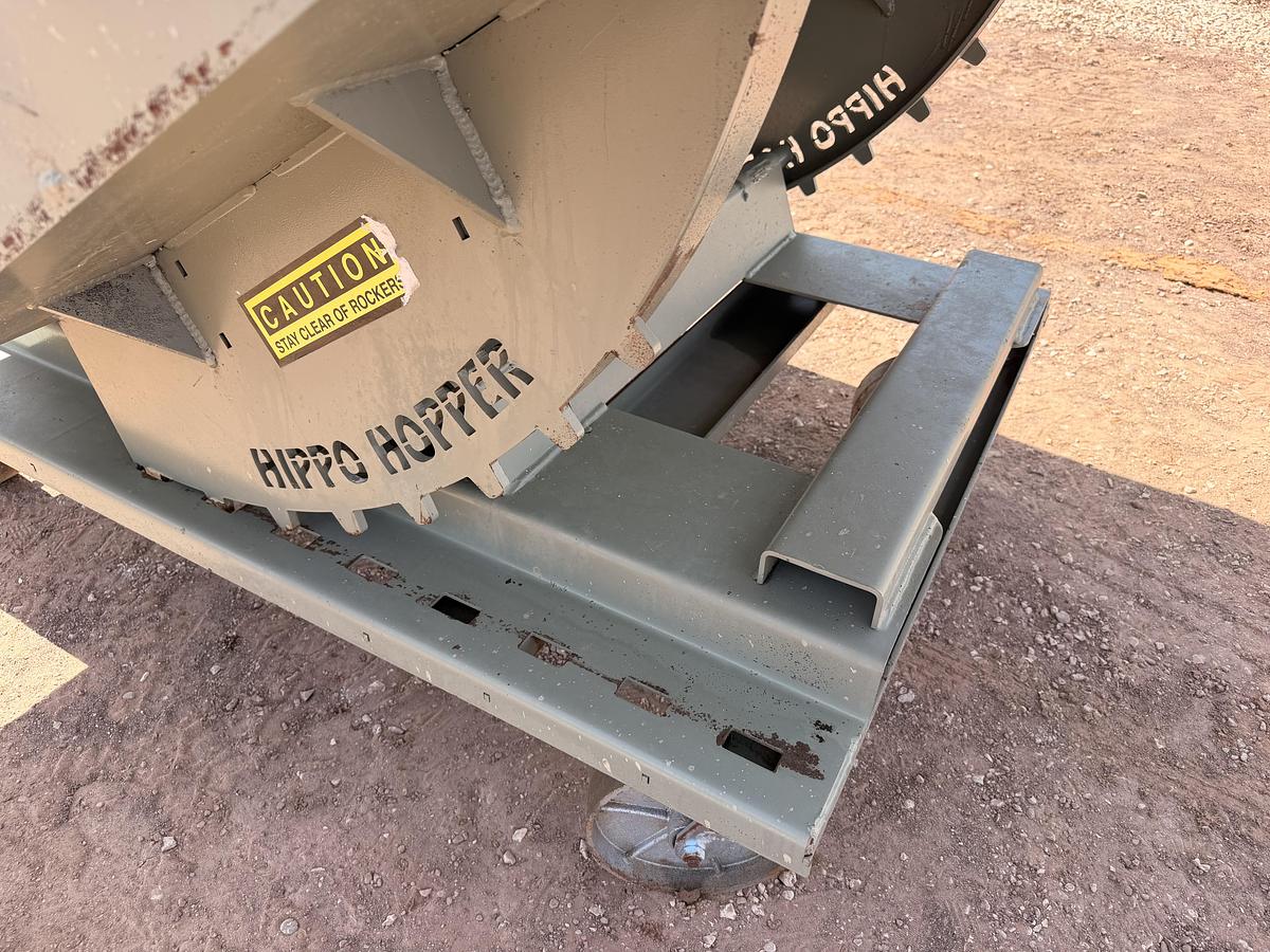 Used Forklift Dump Bin