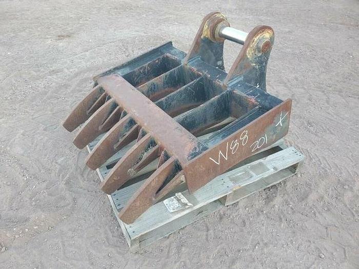 Used 42" Excavator Rake
