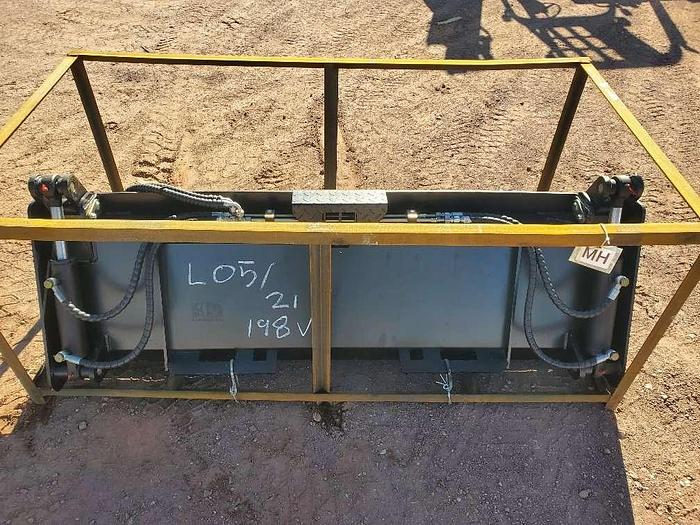 72" Four-Way Skid Steer Bucket