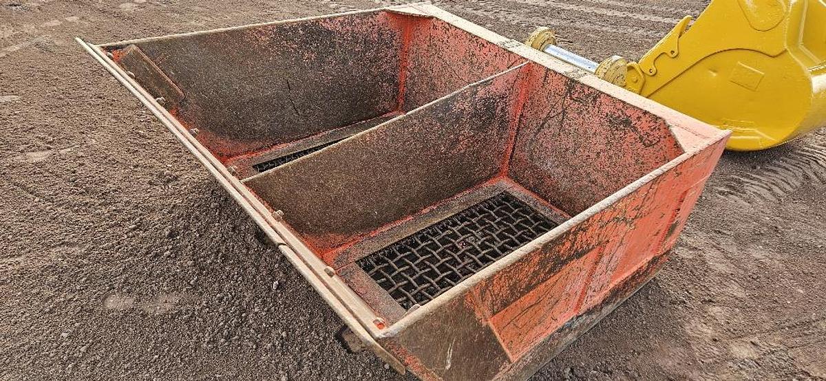 Used 73" Excavator Screening Bucket