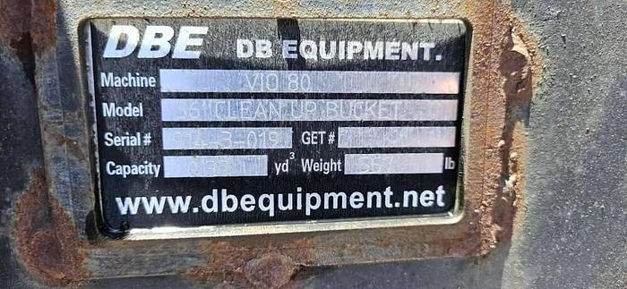 Used Others Excavator Clean Up Bucket Excavator Bucket