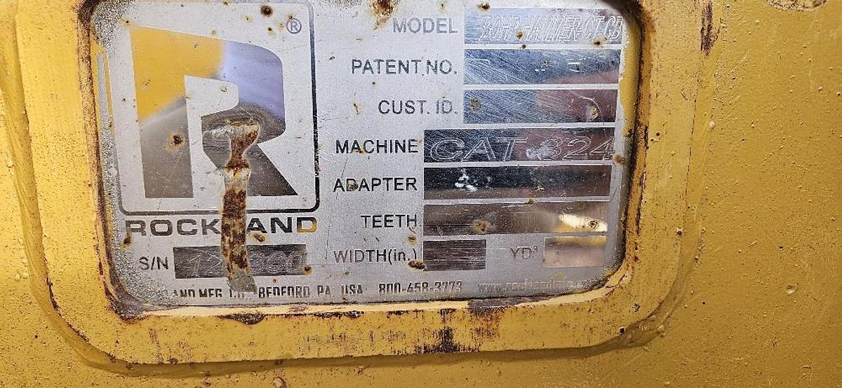 Used 73" Excavator Screening Bucket