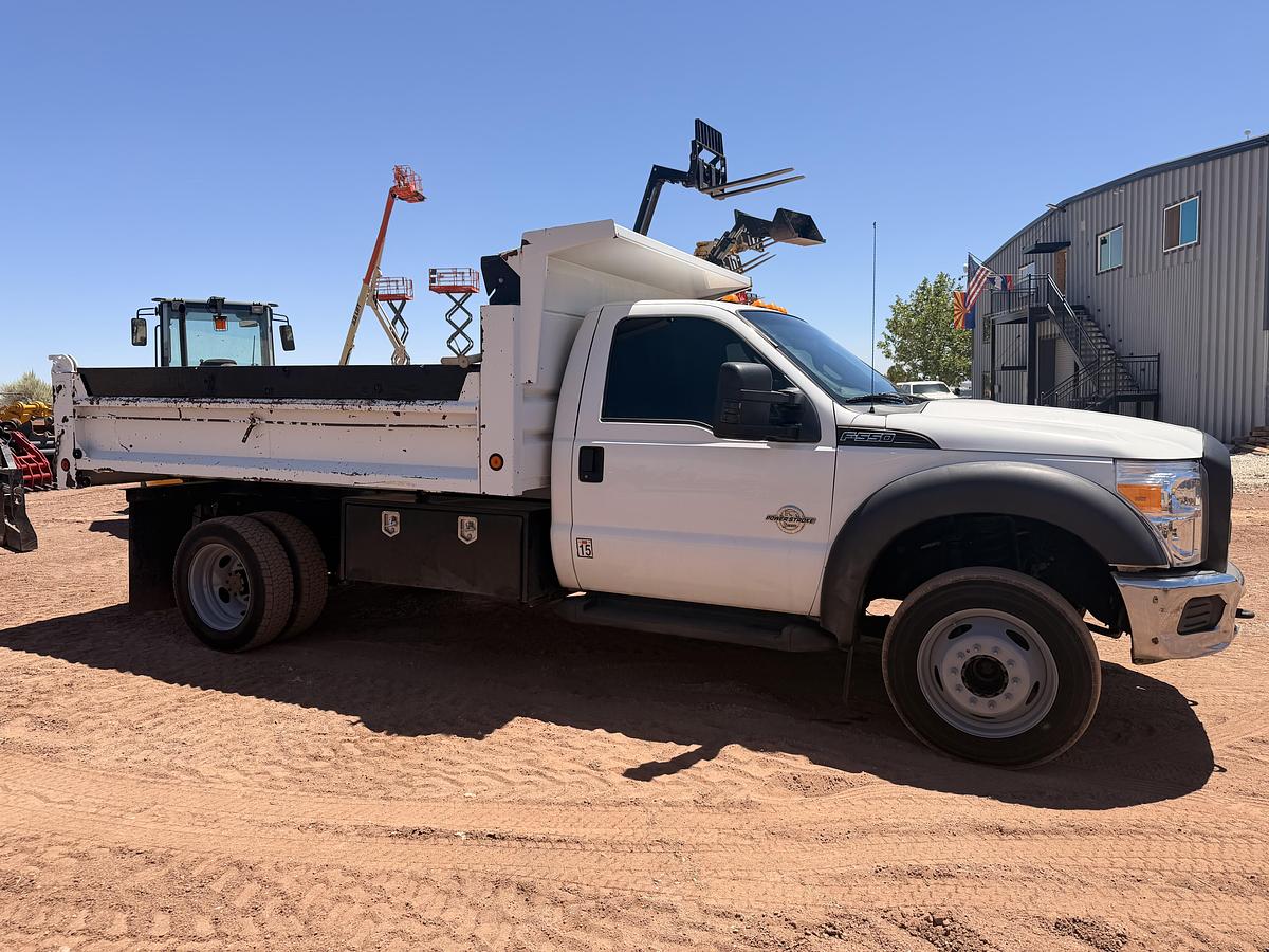 Used 2015 Ford F-550 Dump Truck