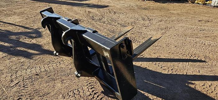 Used 60" Long Cat Loader Forks 