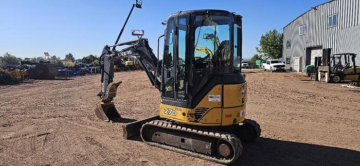 Used 2010 John Deere 27D Mini Excavator