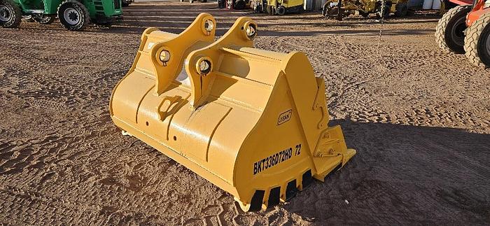 72" Excavator Bucket