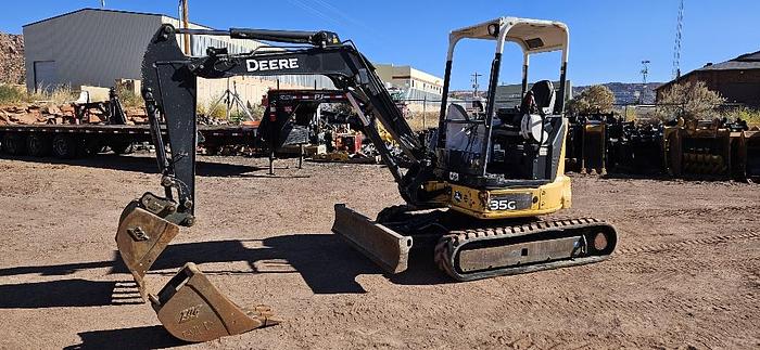 Used 2015 John Deere Mini Excavator